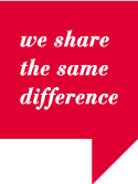we share the same difference